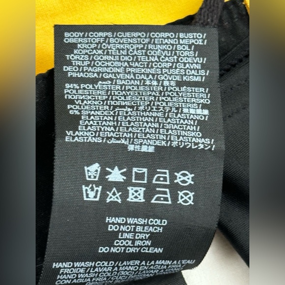 Hurley Men's Yellow, Orange & Gray Swim Trunks with Rear Pocket, Waist Size 40 - Picture 13 of 13